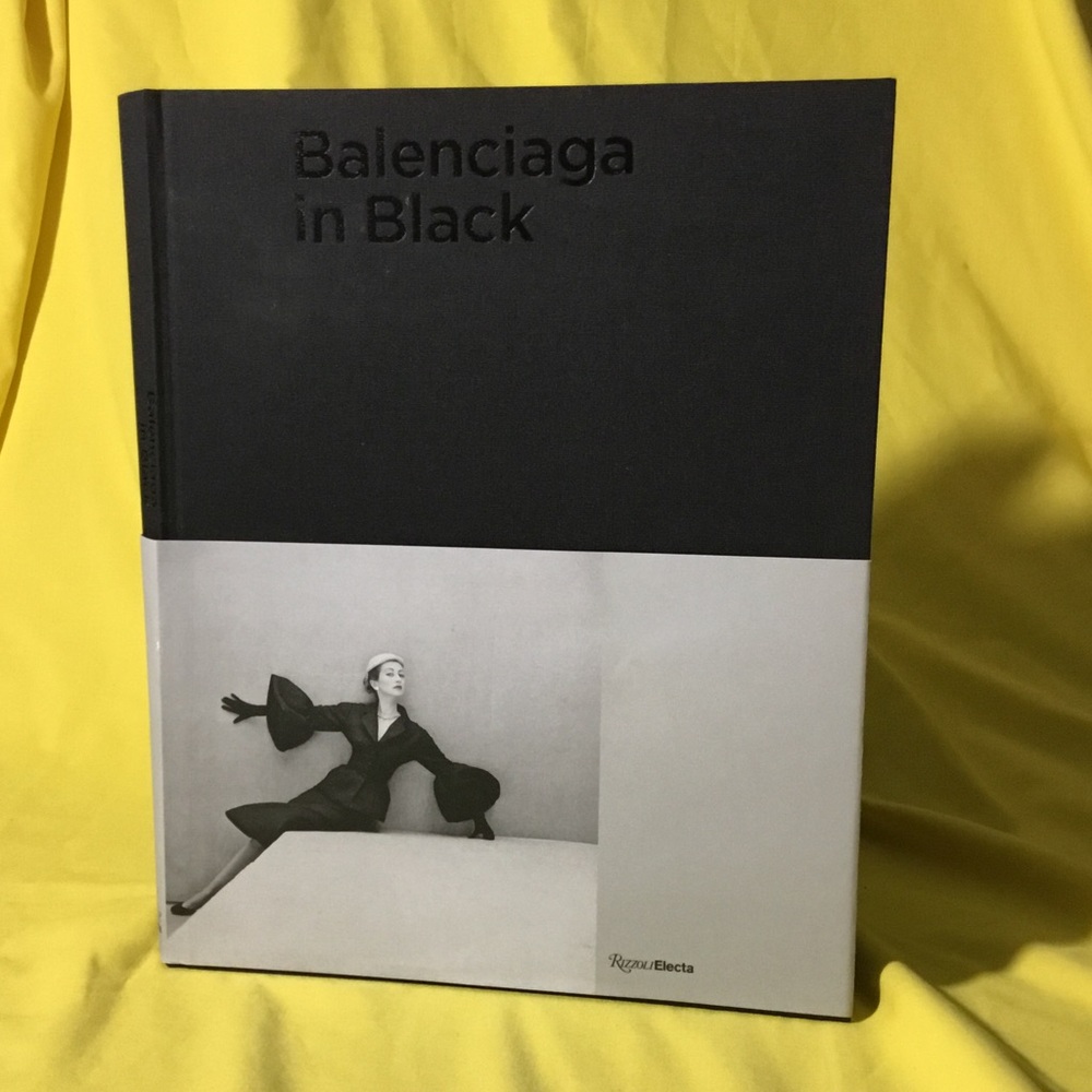 Balenciaga Black and White Book
